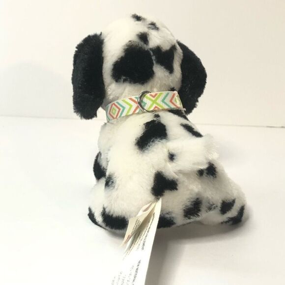 justice pet shop 6inch maddie the dalmatian with collar stuffed animal dog plush - Picture 3 of 9